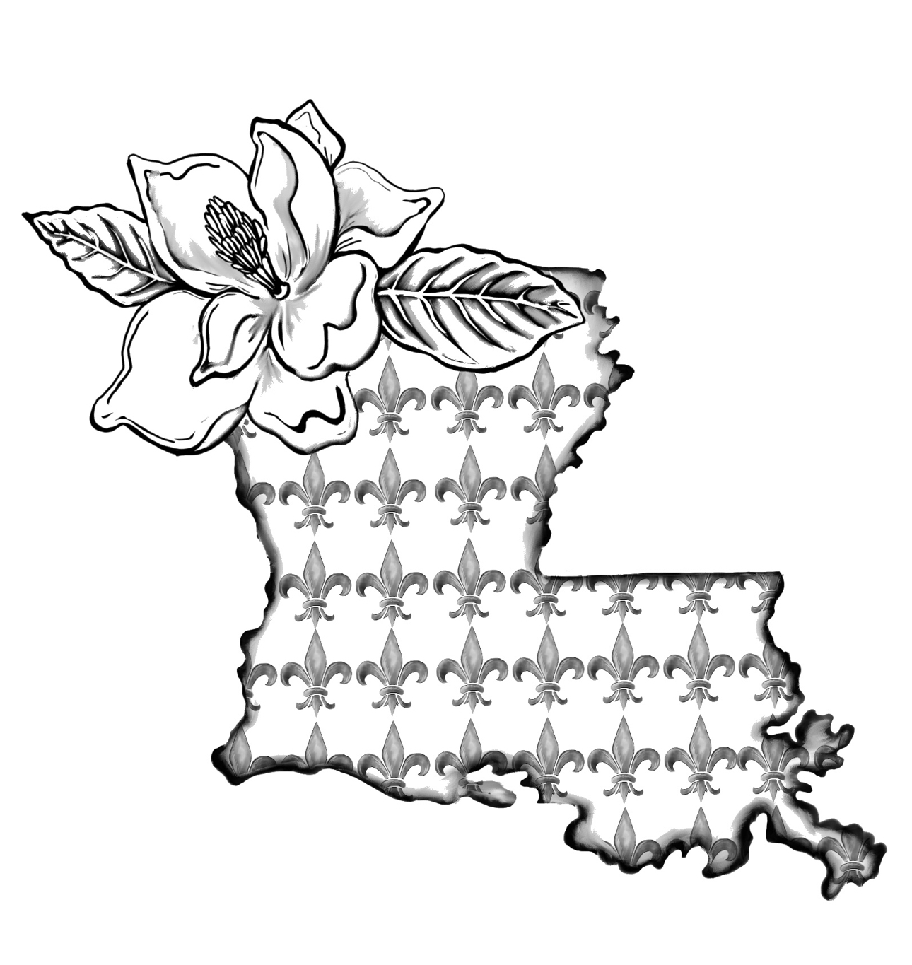 The Crumb Coated Cajun Logo